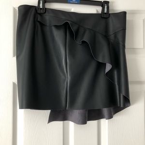 Pleather skirt